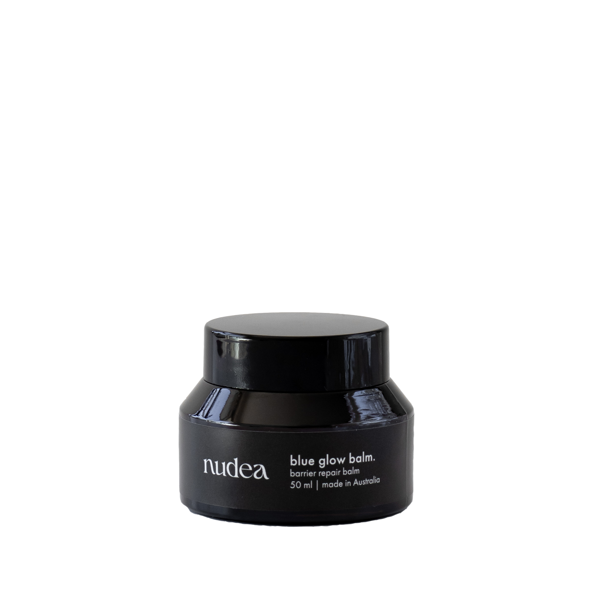Nudea Skin Blue Glow Balm — functional skincare from Australia. Clean beauty, toxin-free, hormone-friendly tallow balm for barrier repair and radiant skin.
